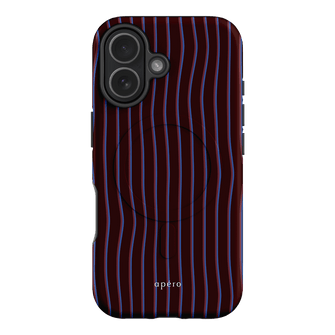 Panama Burgundy Printed Phone Cases iPhone 17 / Armoured MagSafe by Apero - The Dairy