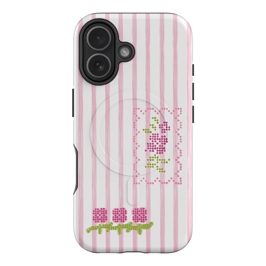Patchwork Pink Printed Phone Cases iPhone 17 / Armoured MagSafe by Kayla Carr - The Dairy