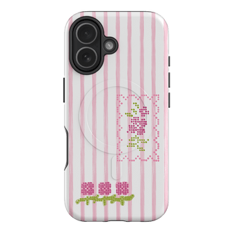 Patchwork Pink Printed Phone Cases iPhone 17 / Armoured MagSafe by Kayla Carr - The Dairy