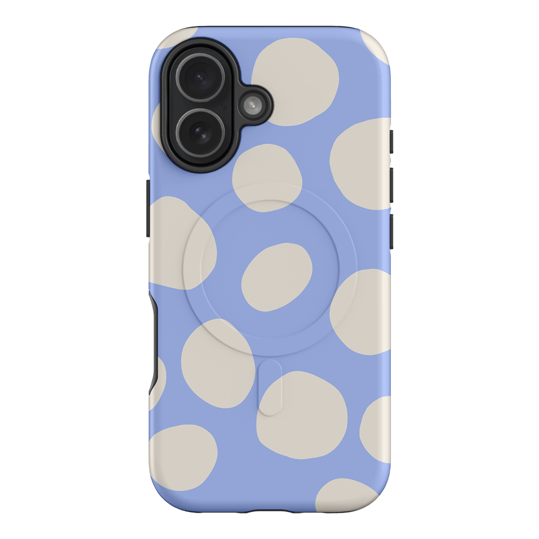 Pebbles Periwinkle Salt Printed Phone Cases iPhone 17 / Armoured MagSafe by Veronica Tucker - The Dairy