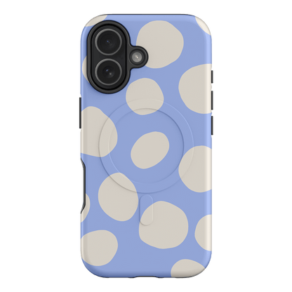 Pebbles Periwinkle Salt Printed Phone Cases iPhone 17 / Armoured MagSafe by Veronica Tucker - The Dairy