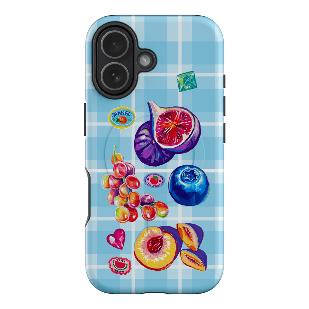 Plaid Picnic Printed Phone Cases iPhone 17 / Armoured MagSafe by Femke Studio - The Dairy