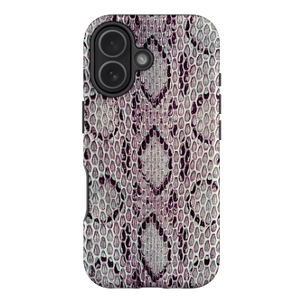 Plum Python Printed Phone Cases iPhone 17 / Armoured MagSafe by The Dairy - The Dairy