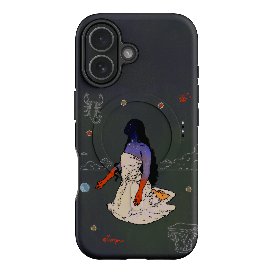 Scorpio Season Printed Phone Cases iPhone 17 / Armoured MagSafe by Easty Beasty - The Dairy
