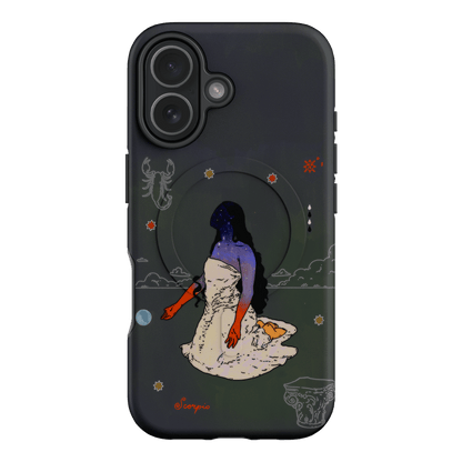 Scorpio Season Printed Phone Cases iPhone 17 / Armoured MagSafe by Easty Beasty - The Dairy