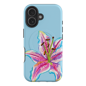 Sky Lily Printed Phone Cases iPhone 17 / Armoured MagSafe by Femke Studio - The Dairy