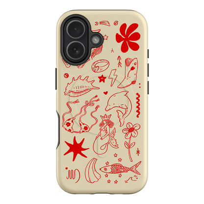 Spiced Cowboy Cream Printed Phone Cases iPhone 17 / Armoured MagSafe by Easty Beasty - The Dairy