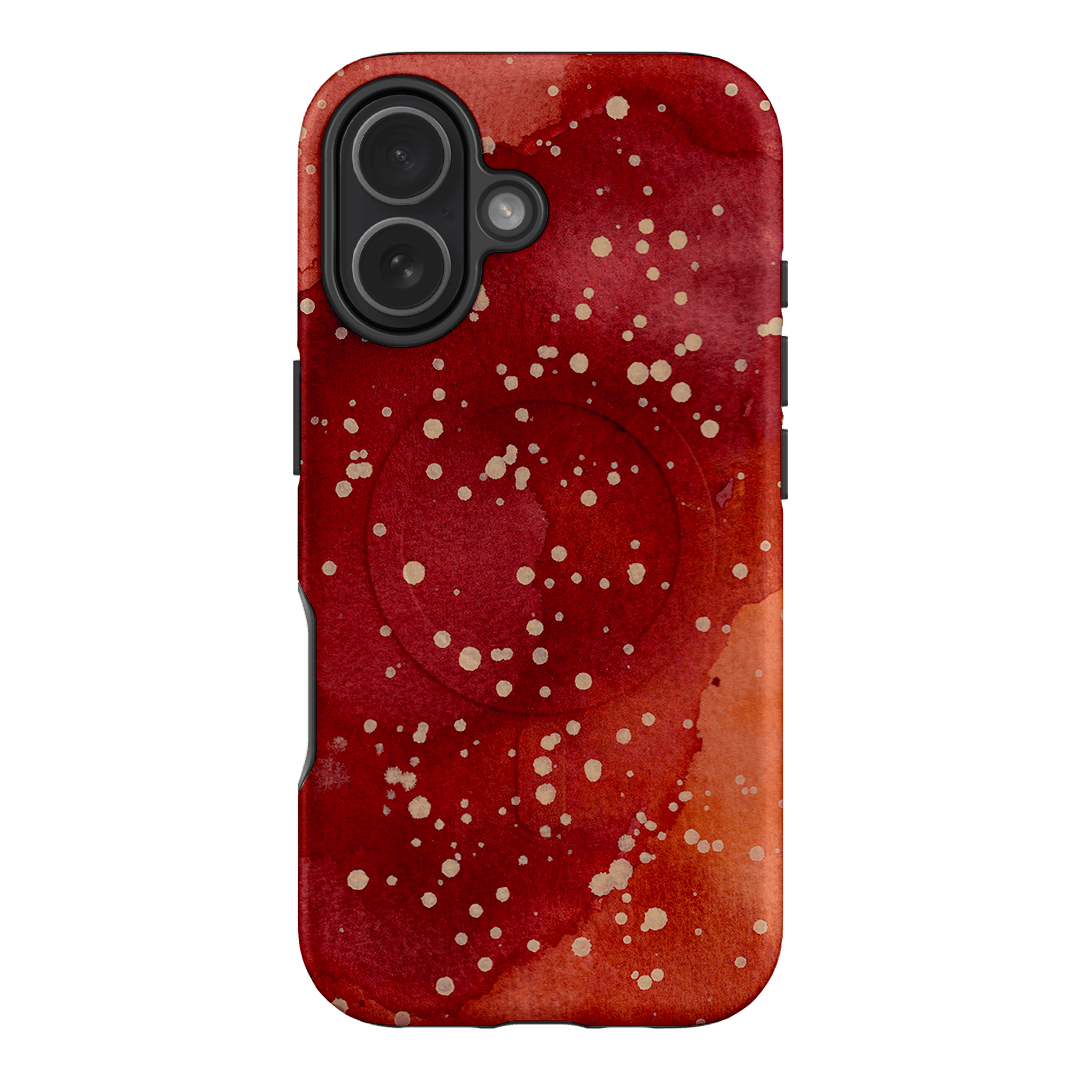 Spotty Rust Printed Phone Cases iPhone 17 / Armoured MagSafe by The Dairy - The Dairy