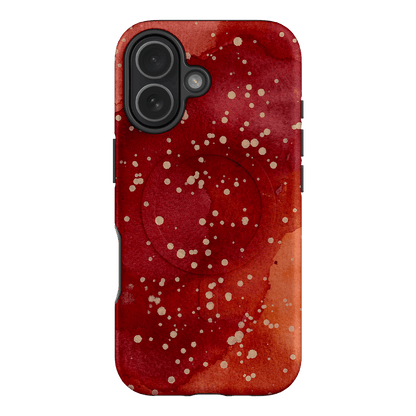 Spotty Rust Printed Phone Cases iPhone 17 / Armoured MagSafe by The Dairy - The Dairy