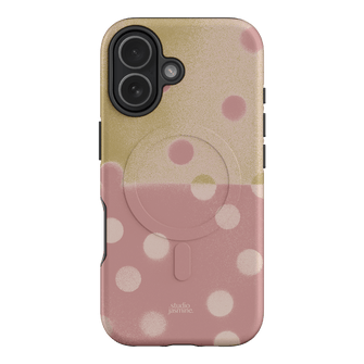 Strawberry Polka Dot Printed Phone Cases iPhone 17 / Armoured MagSafe by Jasmine Dowling - The Dairy