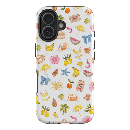 Summer Icons Printed Phone Cases iPhone 17 / Armoured MagSafe by Cass Deller - The Dairy