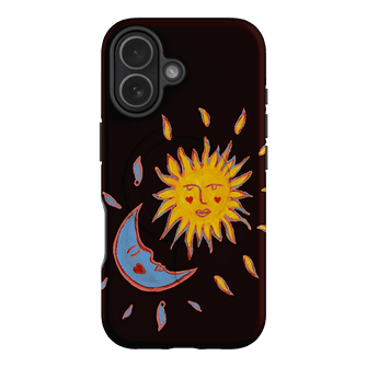 Sun & Moon Plum Printed Phone Cases iPhone 17 / Armoured MagSafe by BG. Studio - The Dairy