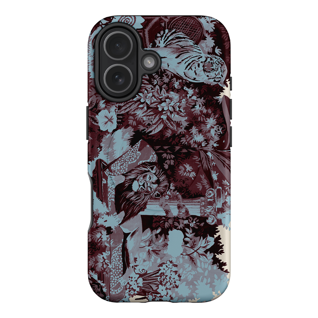 Tippi Blue Printed Phone Cases iPhone 17 / Armoured MagSafe by Desmond & Dempsey - The Dairy