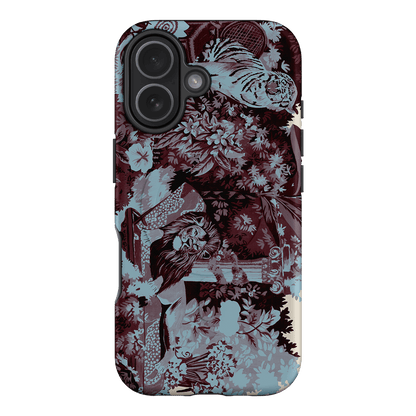 Tippi Blue Printed Phone Cases iPhone 17 / Armoured MagSafe by Desmond & Dempsey - The Dairy