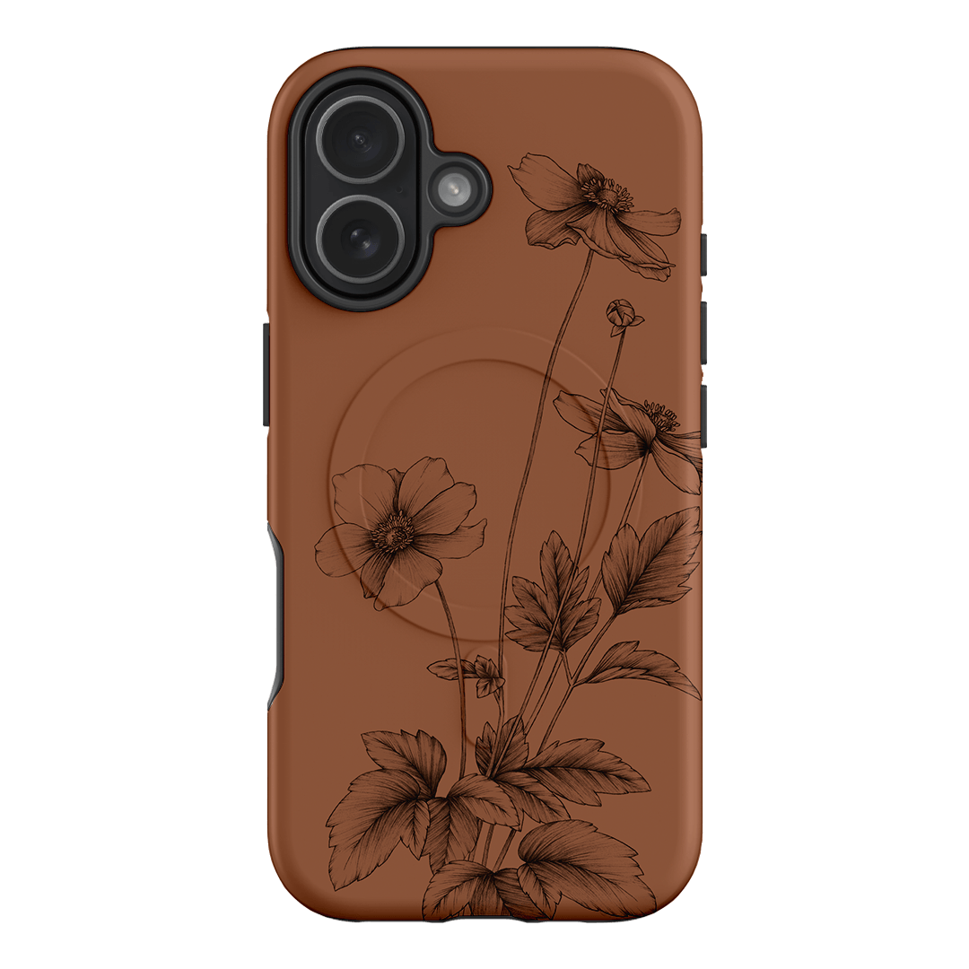 Windflowers Study Printed Phone Cases iPhone 17 / Armoured MagSafe by Typoflora - The Dairy
