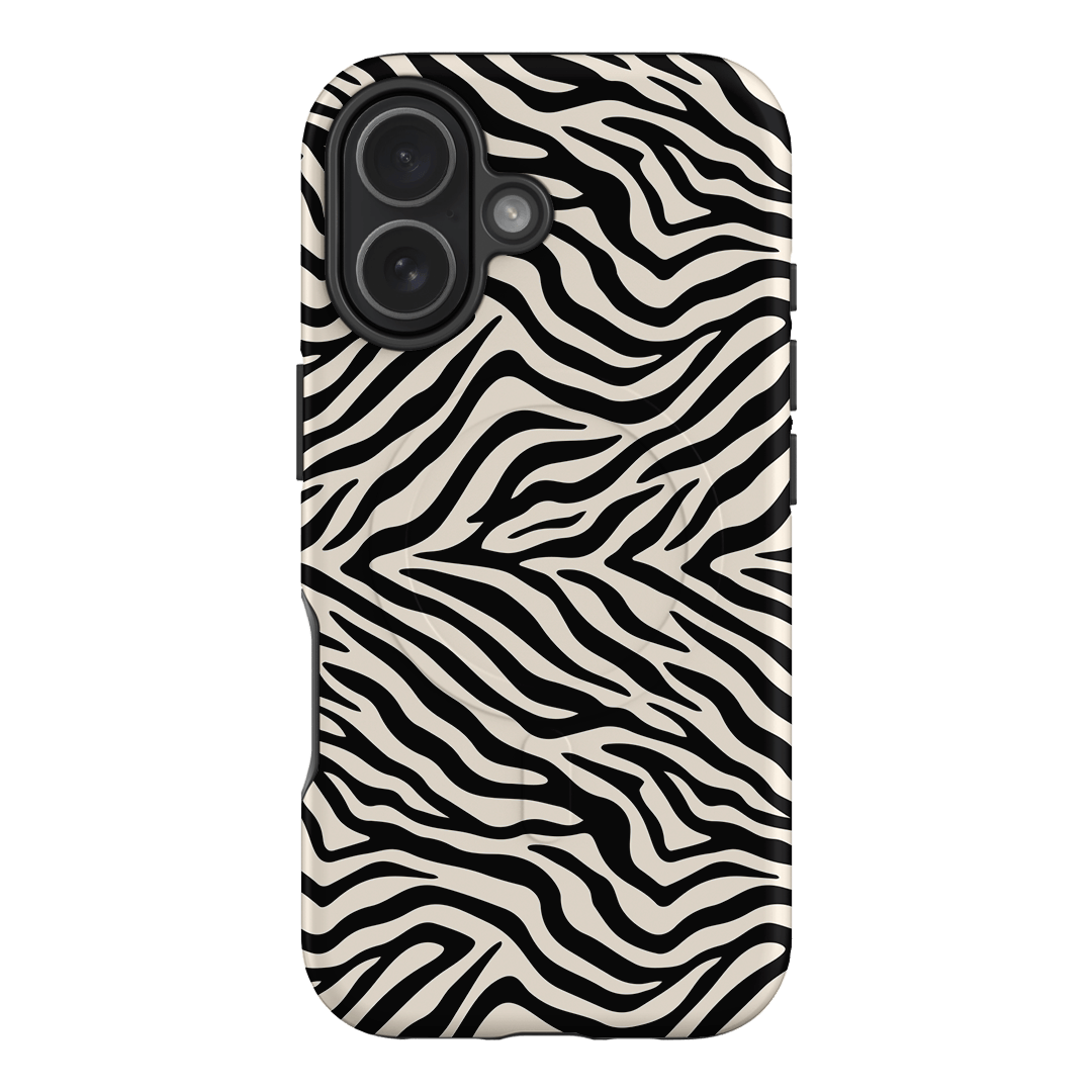 Zebra Ink Printed Phone Cases iPhone 17 / Armoured MagSafe by The Dairy - The Dairy