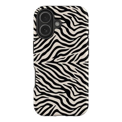 Zebra Ink Printed Phone Cases iPhone 17 / Armoured MagSafe by The Dairy - The Dairy