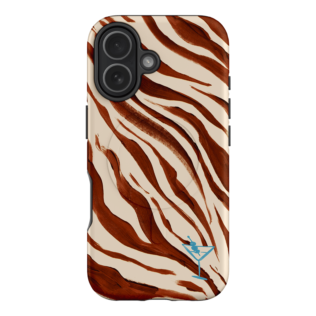 Zebra Tini Printed Phone Cases iPhone 17 / Armoured MagSafe by Charlie Taylor - The Dairy