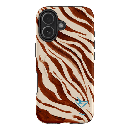 Zebra Tini Printed Phone Cases iPhone 17 / Armoured MagSafe by Charlie Taylor - The Dairy