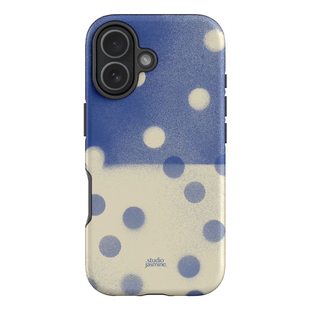 Bleu Polka Dot Printed Phone Cases iPhone 17 / Armoured by Jasmine Dowling - The Dairy