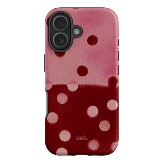 Cherry Polka Dot Printed Phone Cases iPhone 17 / Armoured by Jasmine Dowling - The Dairy