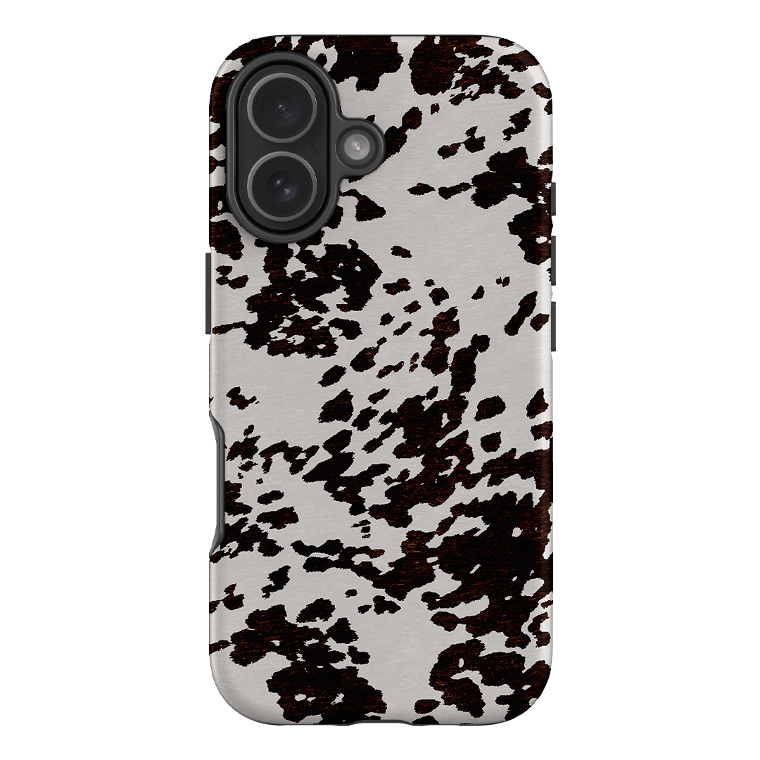 Cowhide Charm Printed Phone Cases iPhone 17 / Armoured by The Dairy - The Dairy