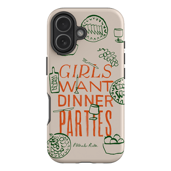 Dinner Parties Printed Phone Cases iPhone 17 / Armoured by Phthalo Ruth - The Dairy
