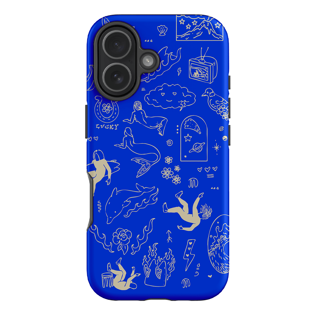 Easty Flash Blue Printed Phone Cases iPhone 17 / Armoured by Easty Beasty - The Dairy
