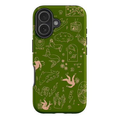 Easty Flash Green Printed Phone Cases iPhone 17 / Armoured by Easty Beasty - The Dairy