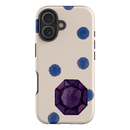 February Amethyst Printed Phone Cases iPhone 17 / Armoured by Joiana - The Dairy