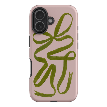 Garden Ribbon Printed Phone Cases iPhone 17 / Armoured by Jasmine Dowling - The Dairy