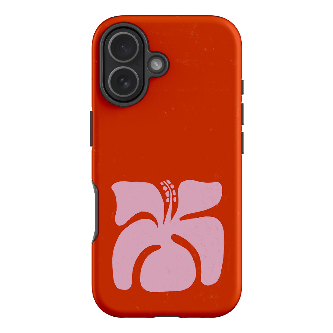 Hibiscus Crush Printed Phone Cases iPhone 17 / Armoured by Marie Faurrite - The Dairy