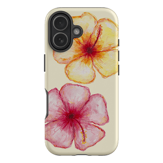 Hibiscus Flower Yellow Printed Phone Cases iPhone 17 / Armoured by BG. Studio - The Dairy