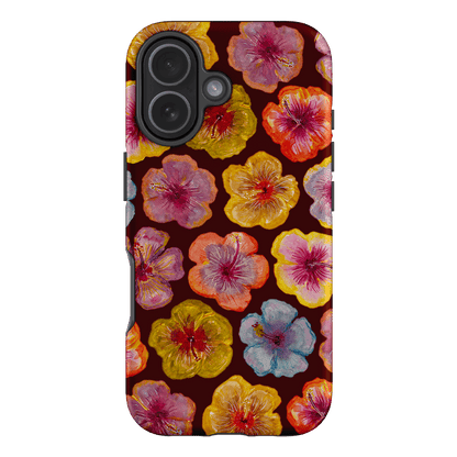 Hibiscus Holiday Rouge Printed Phone Cases iPhone 17 / Armoured by BG. Studio - The Dairy
