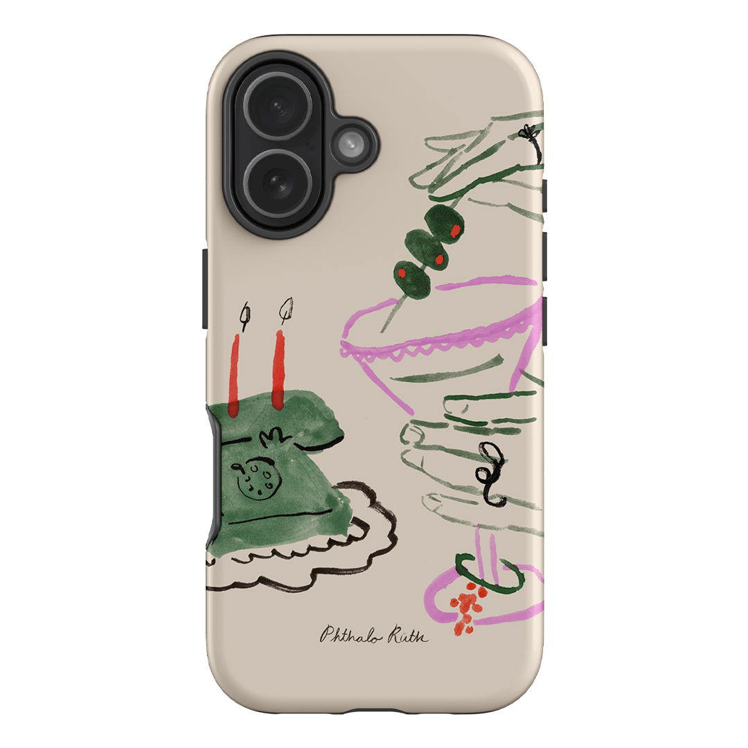 Martini Party Printed Phone Cases iPhone 17 / Armoured by Phthalo Ruth - The Dairy