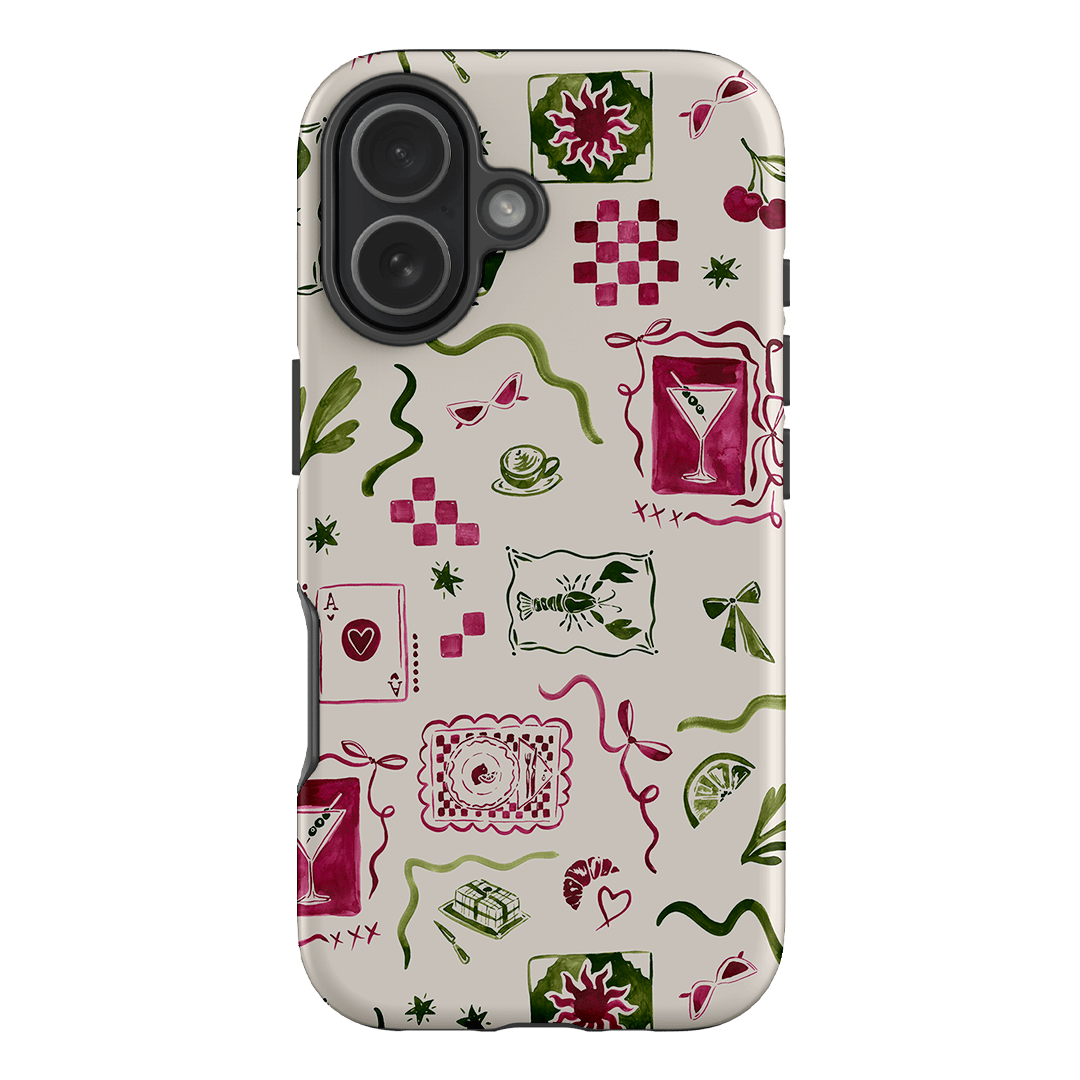 Martini Gal Printed Phone Cases iPhone 17 / Armoured by Charlie Taylor - The Dairy