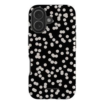 Mini Confetti Noir Printed Phone Cases iPhone 17 / Armoured by Veronica Tucker - The Dairy