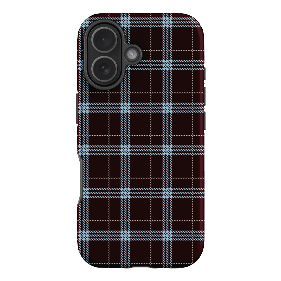 Mocha Plaid Printed Phone Cases iPhone 17 / Armoured by The Dairy - The Dairy