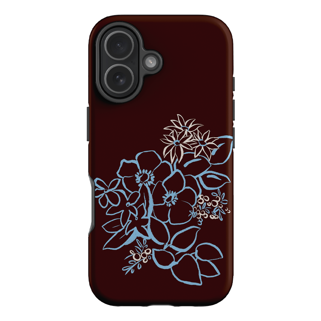 Mocha Posy Printed Phone Cases iPhone 17 / Armoured by Typoflora - The Dairy