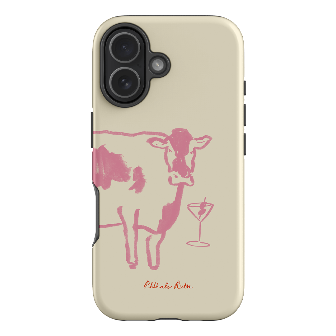 Mootini Pink Printed Phone Cases iPhone 17 / Armoured by Phthalo Ruth - The Dairy