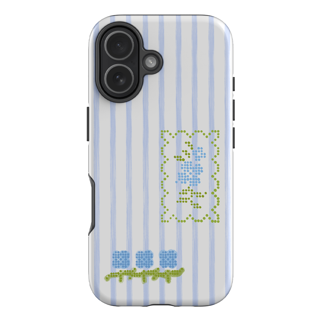 Patchwork Blue Printed Phone Cases iPhone 17 / Armoured by Kayla Carr - The Dairy