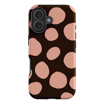 Pebbles Chocolate Pink Printed Phone Cases iPhone 17 / Armoured by Veronica Tucker - The Dairy