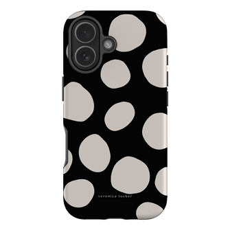 Pebbles Noir Printed Phone Cases iPhone 17 / Armoured by Veronica Tucker - The Dairy