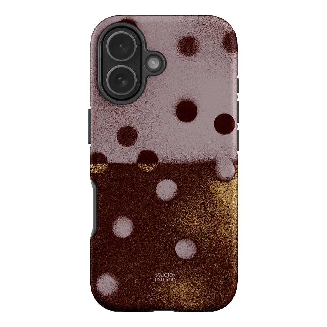 Rust Polka Dot Printed Phone Cases iPhone 17 / Armoured by Jasmine Dowling - The Dairy