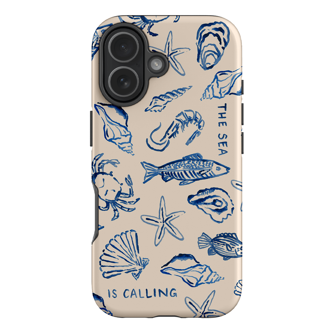 Sea Call Printed Phone Cases iPhone 17 / Armoured by Cass Deller - The Dairy