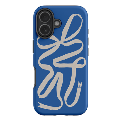Something Blue Ribbon Printed Phone Cases iPhone 17 / Armoured by Jasmine Dowling - The Dairy