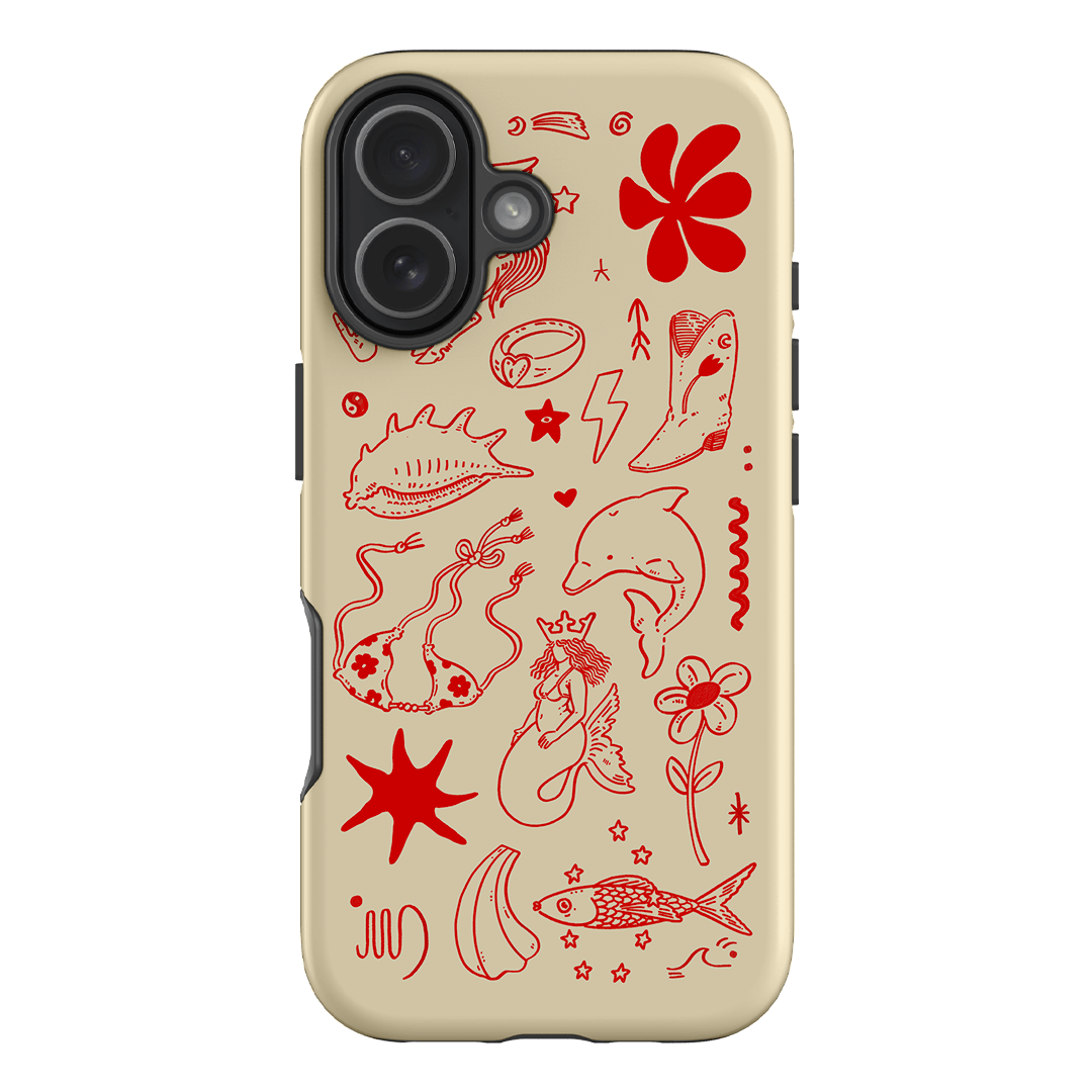 Spiced Cowboy Cream Printed Phone Cases iPhone 17 / Armoured by Easty Beasty - The Dairy