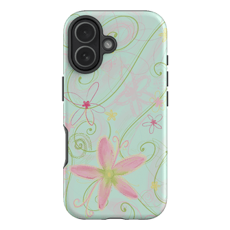 Swirl Blue Printed Phone Cases iPhone 17 / Armoured by Kayla Carr - The Dairy