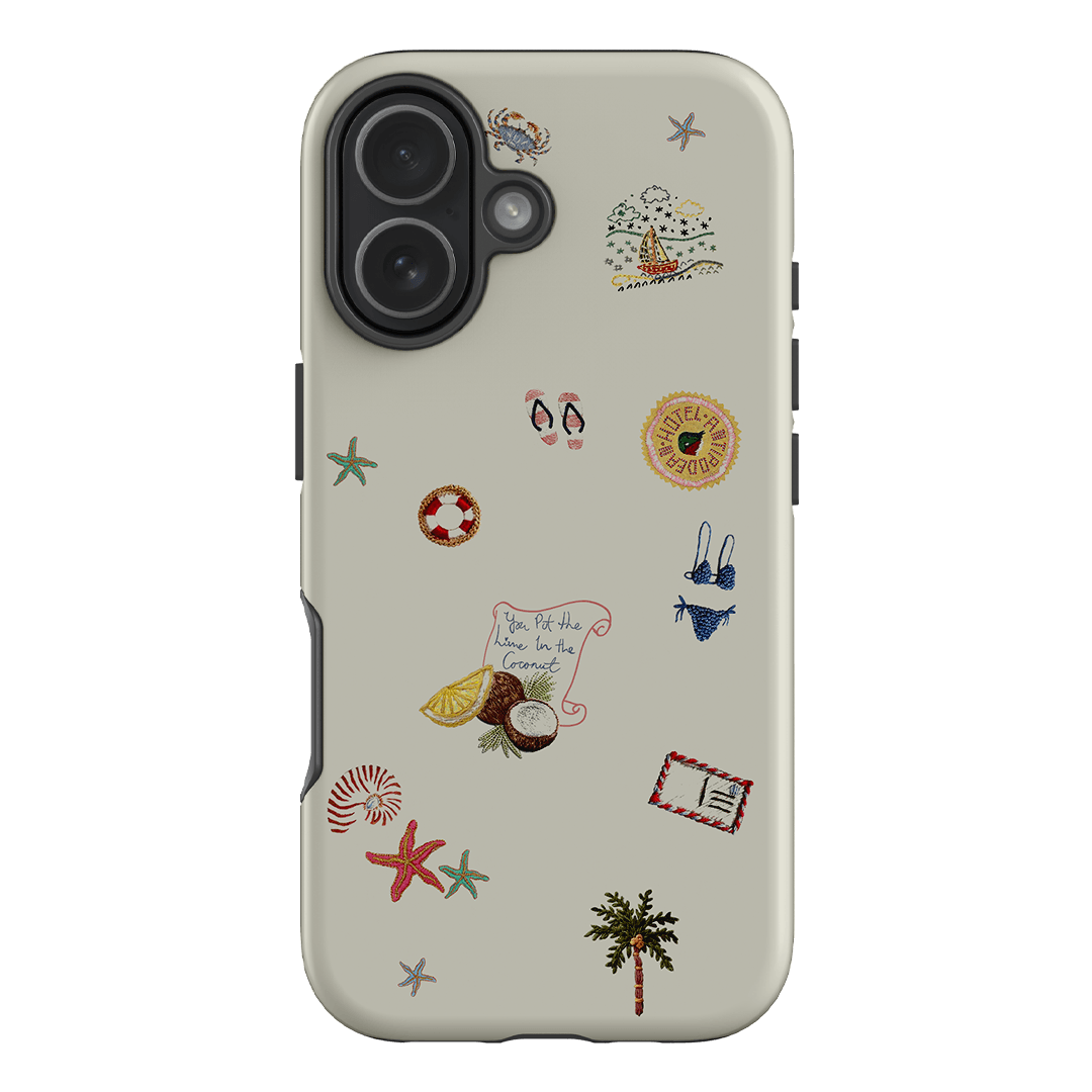 Vacay All Day Cream Printed Phone Cases by Antipodean - The Dairy