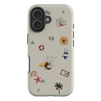 Vacay All Day Cream Printed Phone Cases by Antipodean - The Dairy